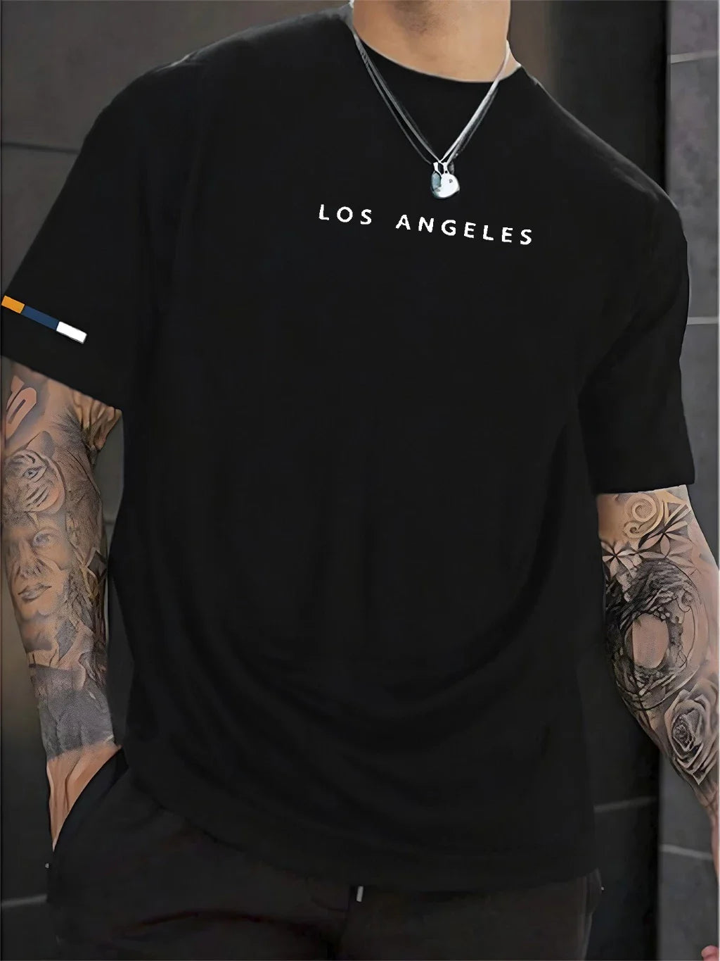 Camiseta Masculina Los Angeles — Street Clean