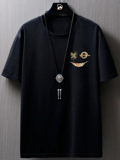 Camiseta Masculina Smile X — O Sorriso que Corta o Padrão