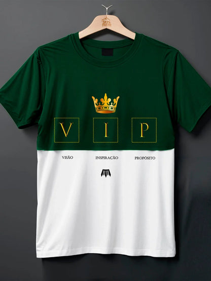Camiseta “VIP” — Vista Propósito, Imponha Presença (Algodão 100%)
