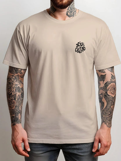 Camiseta Jesus Cristo™ 100% Algodão — Fé que se Veste