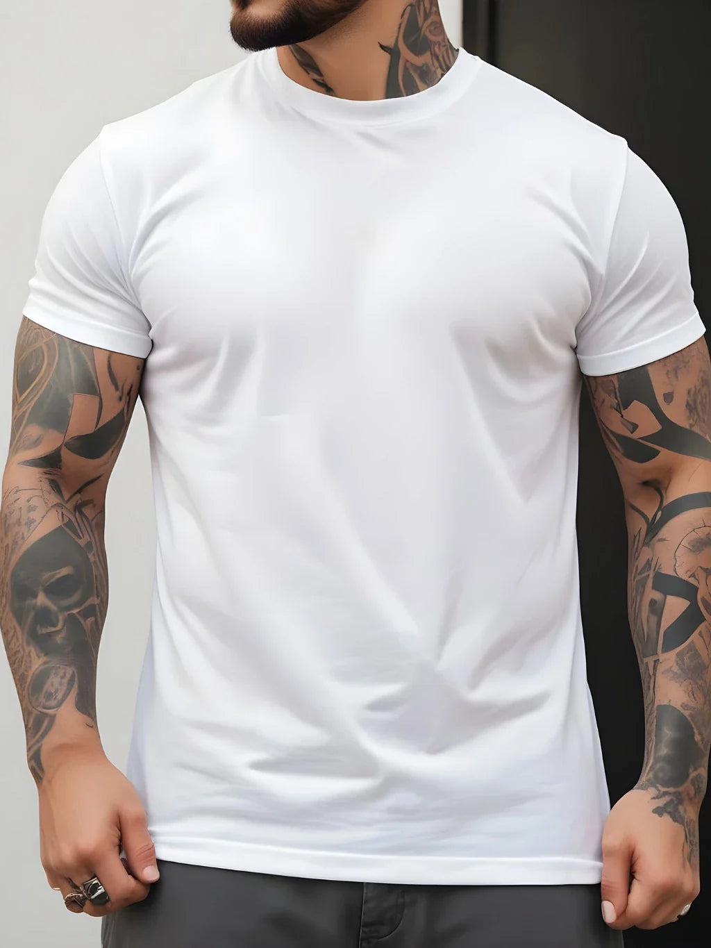 Camiseta Básica Masculina Diverse — A Peça Curinga do Seu Guarda-Roupa