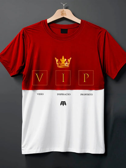 Camiseta “VIP” — Vista Propósito, Imponha Presença (Algodão 100%)