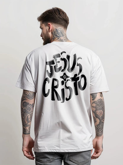 Camiseta Jesus Cristo™ 100% Algodão — Fé que se Veste