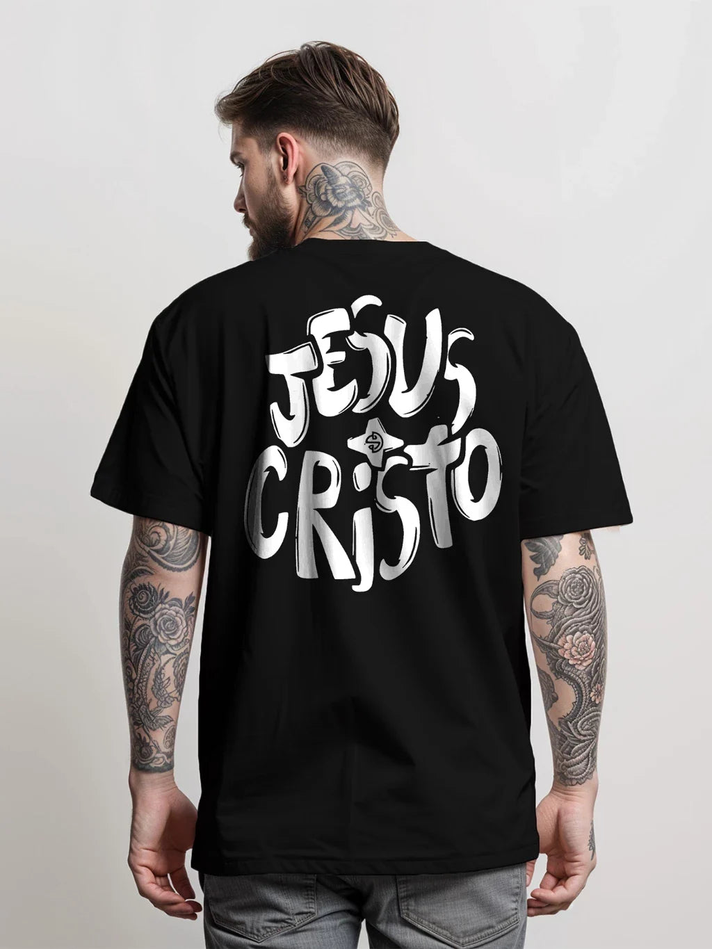 Camiseta Jesus Cristo™ 100% Algodão — Fé que se Veste