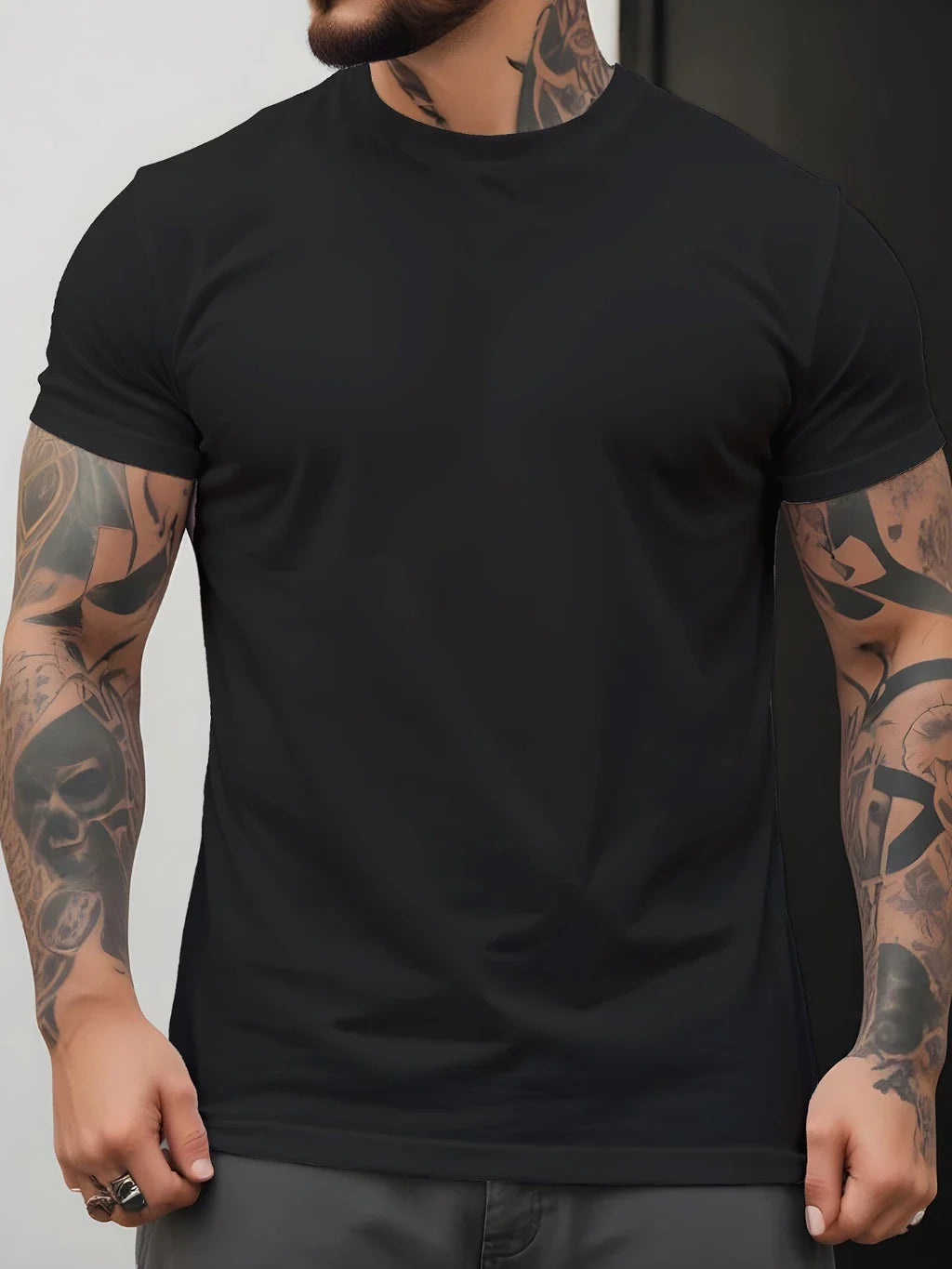 Camiseta Básica Masculina Diverse — A Peça Curinga do Seu Guarda-Roupa
