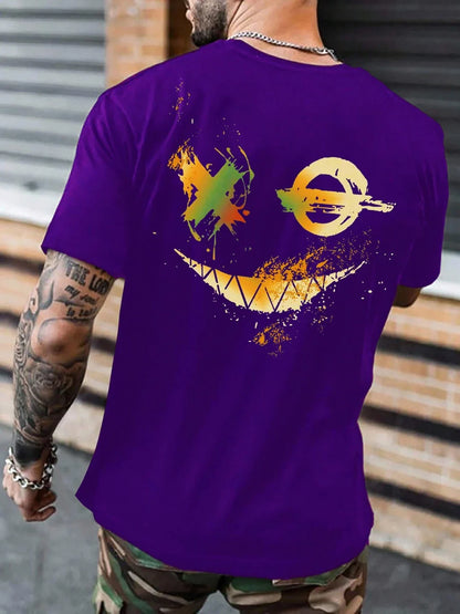Camiseta Masculina Smile X — O Sorriso que Corta o Padrão
