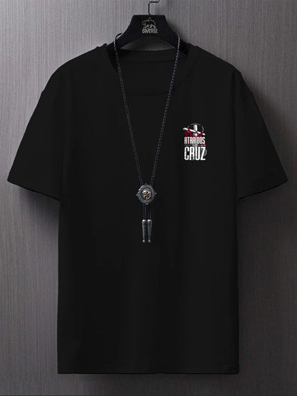 Camiseta Evangélica Street “Atraídos pela Cruz” — Vista a Redenção com Atitude