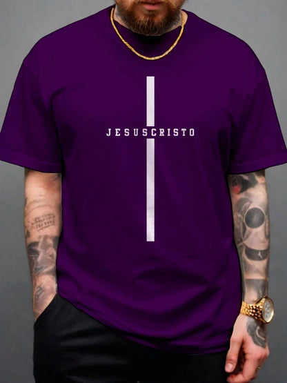 Camiseta Evangélica “Jesus Cruz” — Simples, Forte e Cheia de Significado