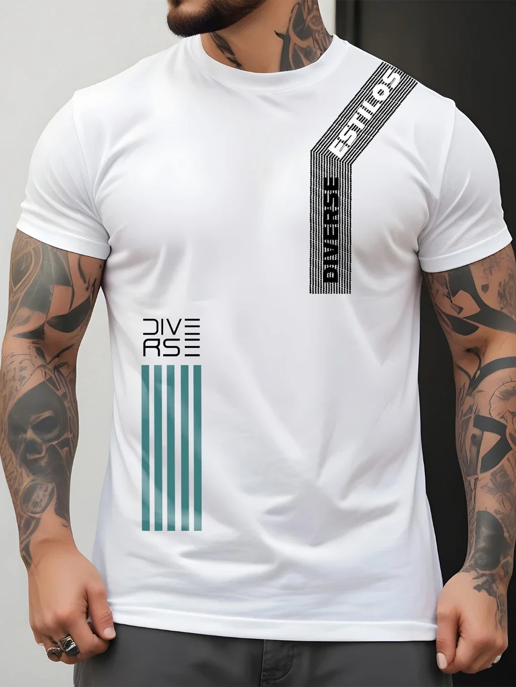 Camiseta “Estilos” — O Básico que Vira Destaque