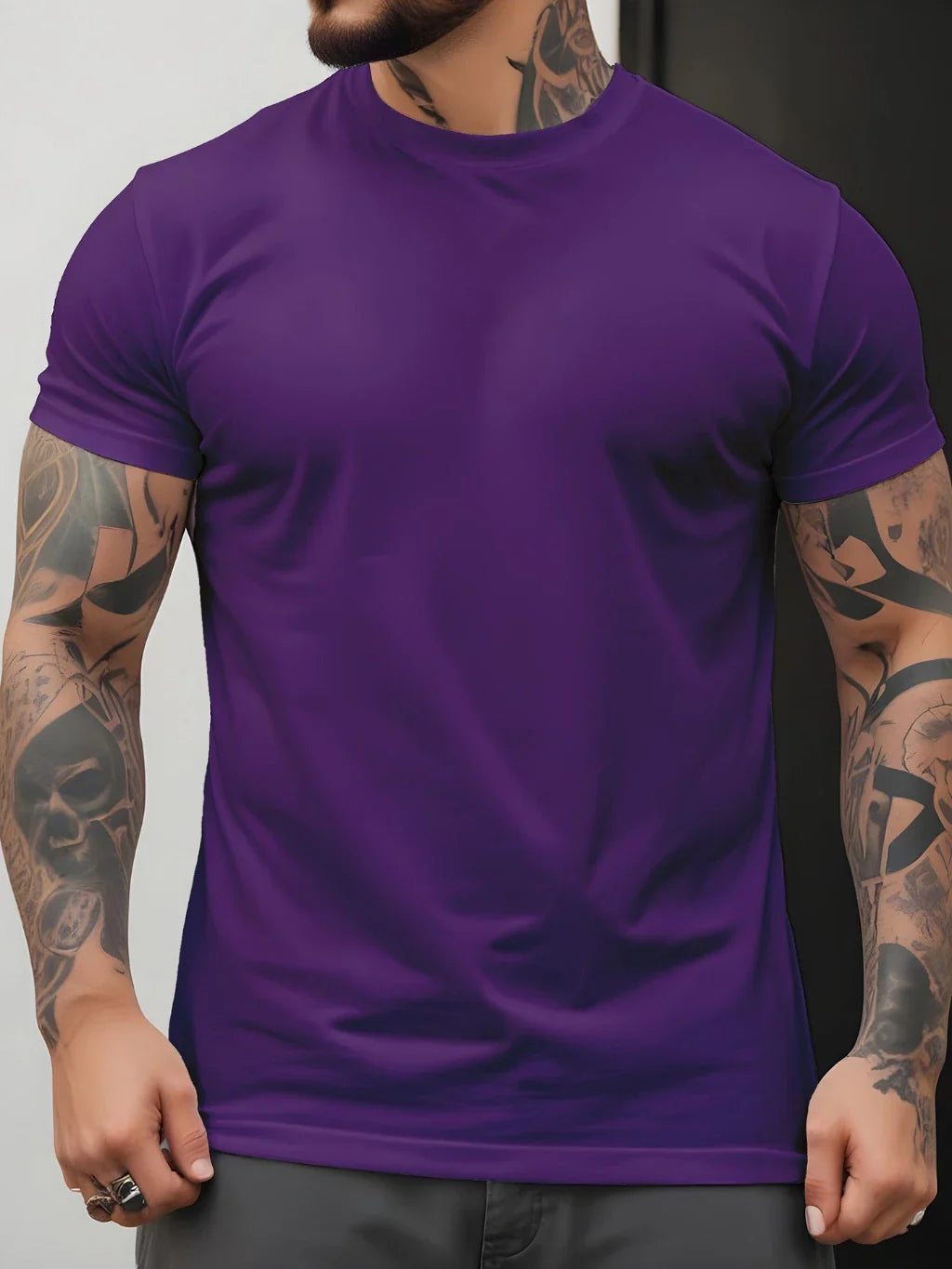 Camiseta Básica Masculina Diverse — A Peça Curinga do Seu Guarda-Roupa
