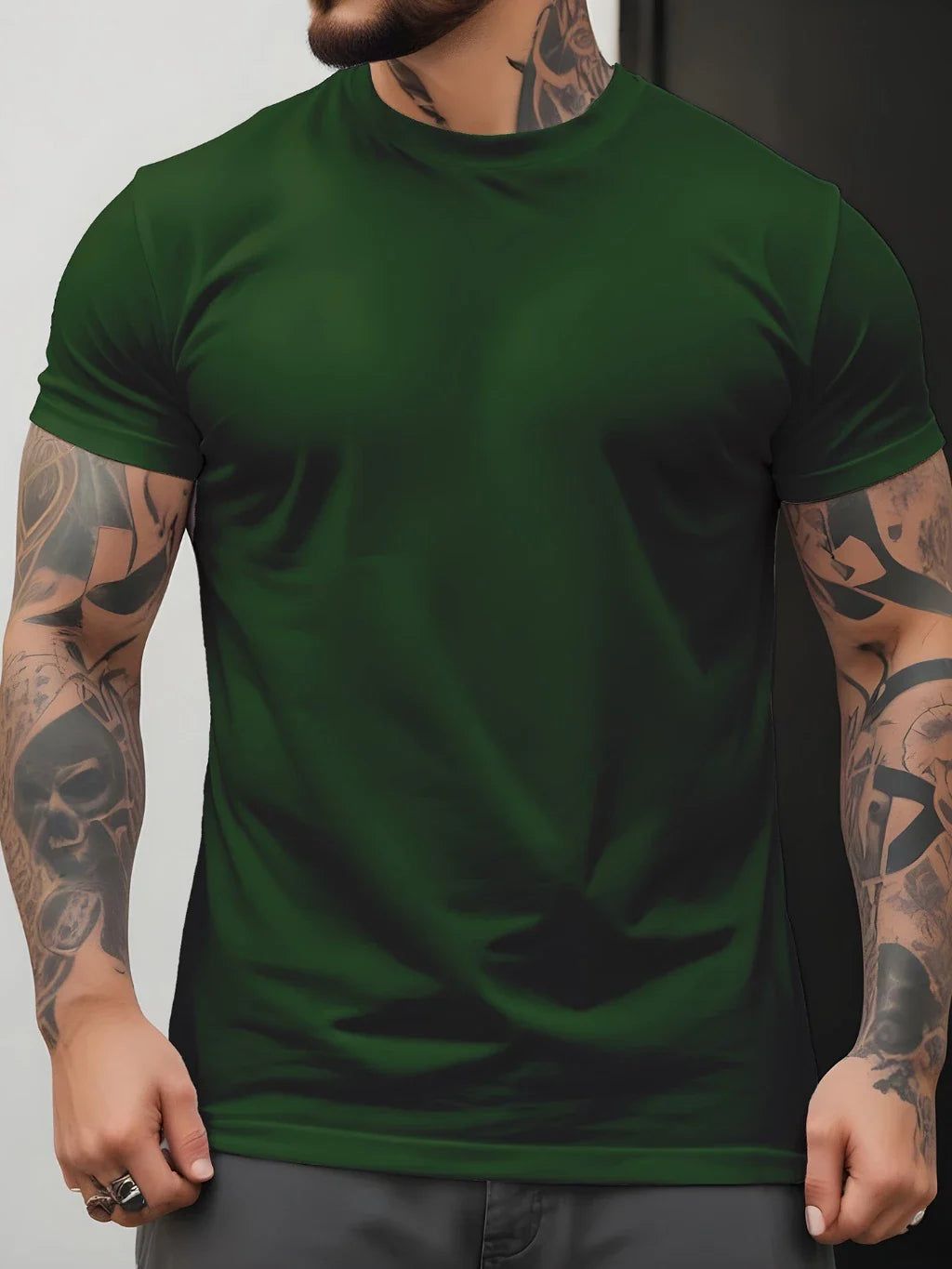 Camiseta Básica Masculina Diverse — A Peça Curinga do Seu Guarda-Roupa