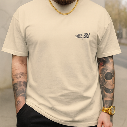 Camiseta Masculina “Rei dos Reis” — Proclame Cristo com Estilo Streetwear