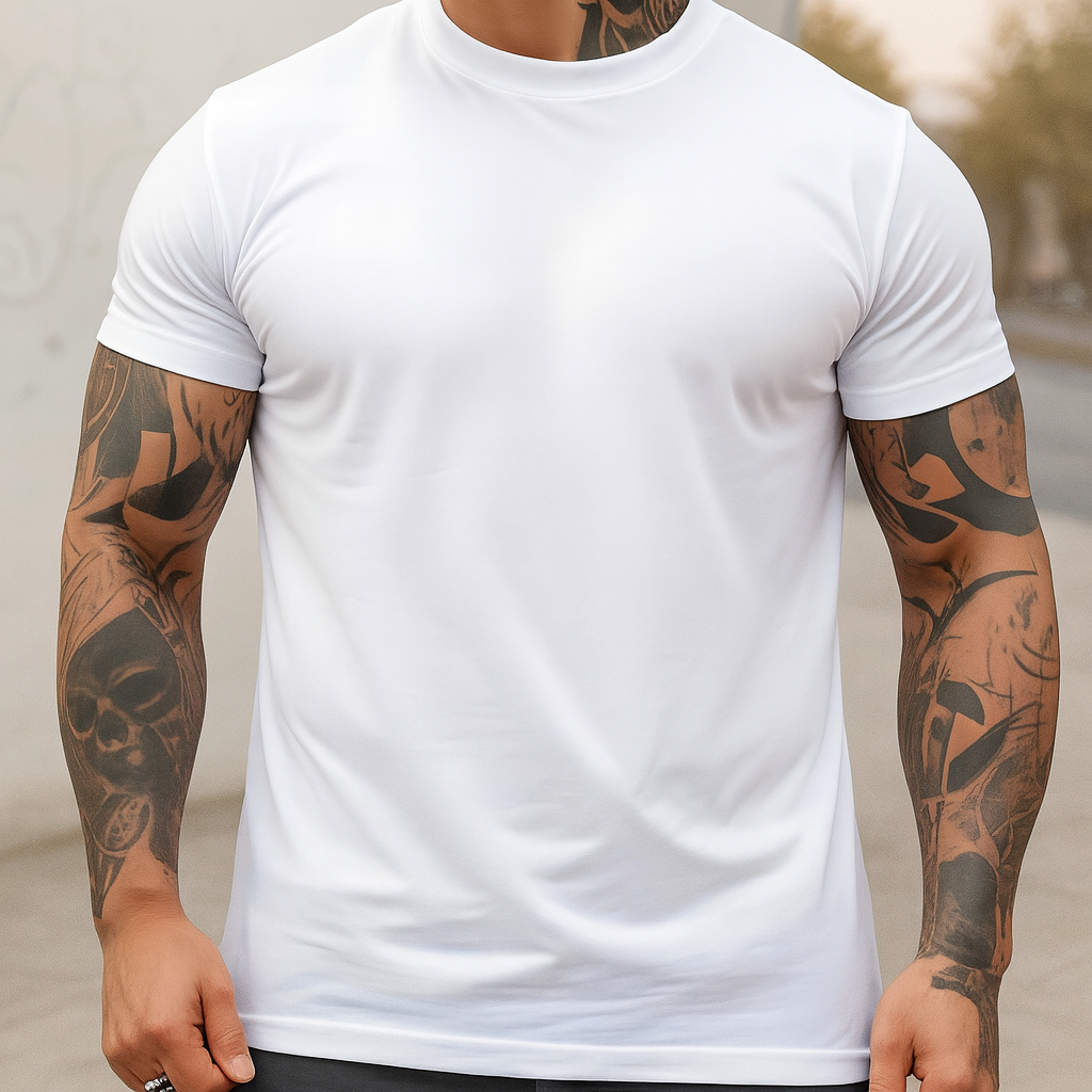 Camiseta Básica Masculina Diverse — A Peça Curinga do Seu Guarda-Roupa